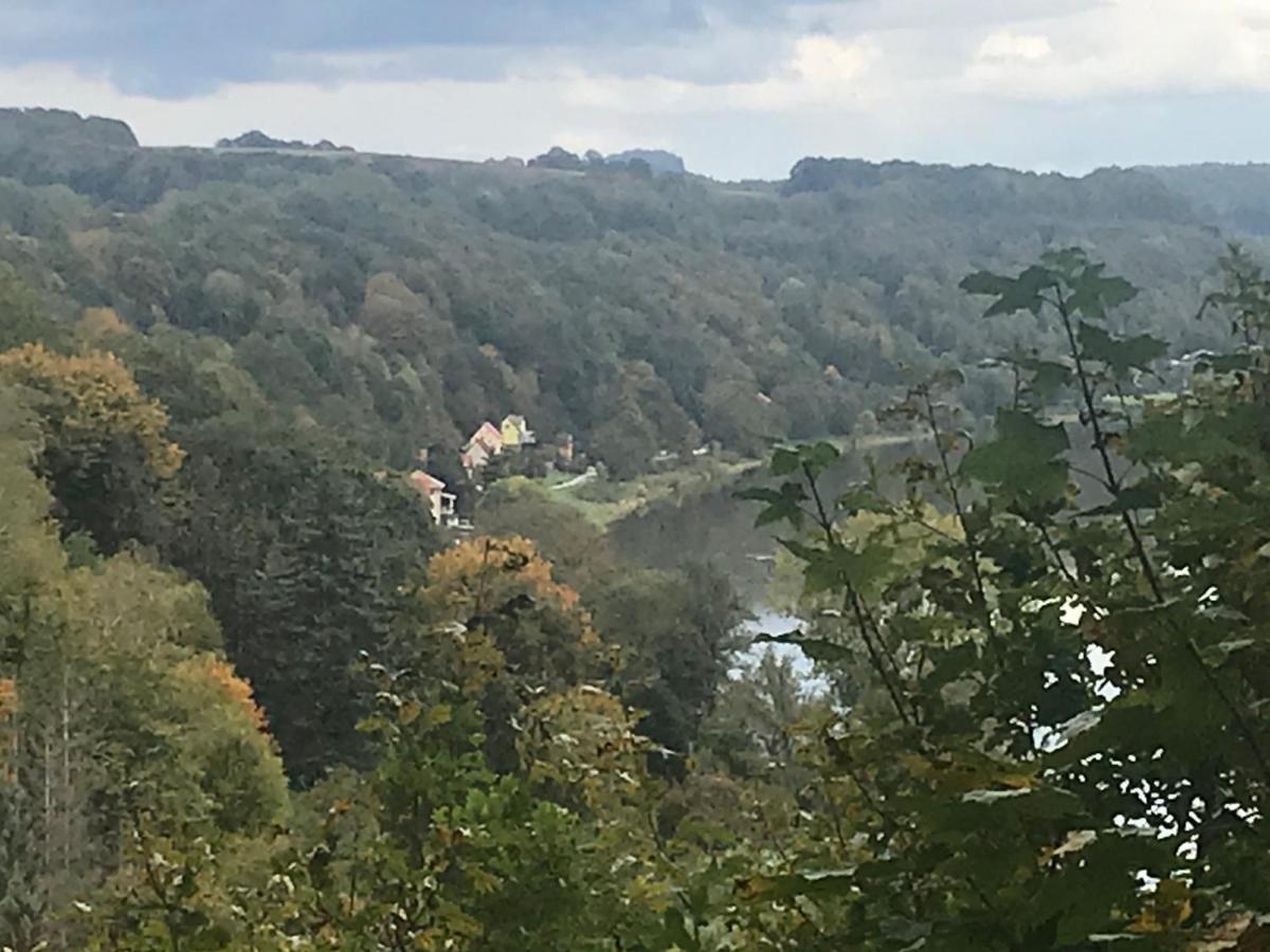 Wanderer Paradies Pirna Exterior foto